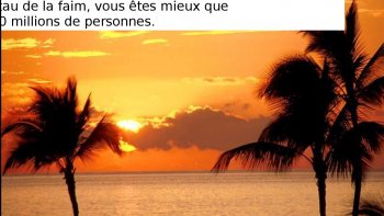 ce diaporama n'est pas  récent....mais si les chiffres  diffèrent aujourd'hui, l'esprit demeure.........