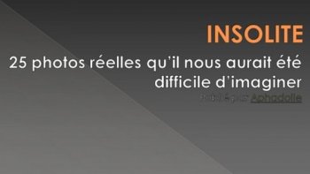 Il existe tant de choses et de sites mystérieux dans le monde ,,, en voici quelques uns ..