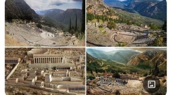 Je vous propose 2 vidéos..  DELPHES   et les Météores 