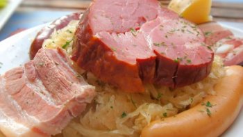 Voici la recette traditionnelle de la choucroute.