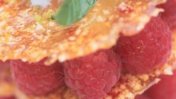 Galettes montées en mille-feuille, A déguster au goûter ou au moment du dessert.