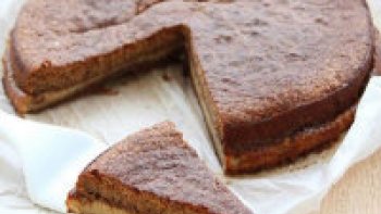 Gâteau Italien de la ville Médiévale de Spoleto  ( en Ombrie ). 