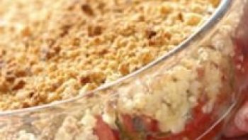 CRUMBLES AUX TOMATES RÔTIES