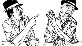 Dans l'humour il faut savoir rire de tout. 
La méchanceté, la moquerie sont absentes de mes propos.
Seul l'envie de faire du bien au moral figure dans mes intentions.