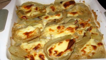 voici une succulente recette GRATIN DE FENOUIL partagé par chef monique !