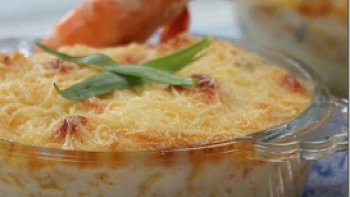 Voici une succulente recette de GRATIN de Fruits de Mer, bonne dégustation !