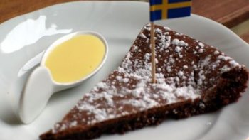 Gâteau bien fondant et chocolaté comme on les aime...!