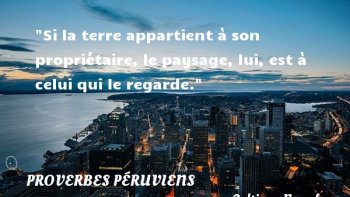 " " Chaque paysage est un état d'âme"