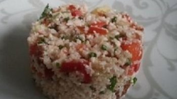 Un taboulé frais comme entrée