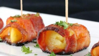 Recette rapide à faire et adorées de tous. Un mélange parfait entre le sucré de l'ananas et le petit côté épicé de la sauce au piment.