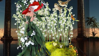 Chers ordissinautes, je vous offre un brin de muguet virtuel, avec mon amitié et l'espoir de jours meilleurs.