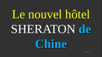 voilà un hôtel ou les riches ingénieurs de Chine peuvent se reposer... ça change des petites niches ou les pauvres vivent  entassés comme des sardines....