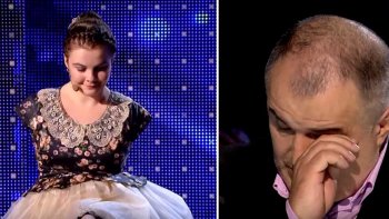 émouvante jusqu’aux larmes ,cette petite artiste est prodigieuse !