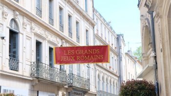 Les grands jeux Romains aux arène de Nîmes.