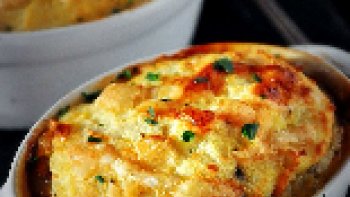 Voici une belle recette le Soufflé à la viande de Boeuf et petits Légumes à déguster sans modération !