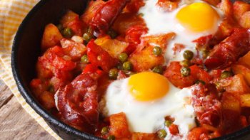 Délicieuse recette d'œufs à la Flamenca.