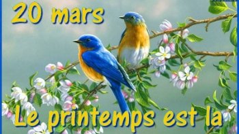 * il y a des pluies de printemps délicieuses' ou le  le ciel à l'air de  pleurer
 de joie...*