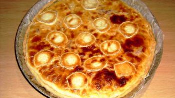 TARTE AUX DEUX FROMAGES