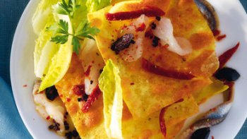 Aviez vous déjà pensé à frire des feuilles de lasagne ?.