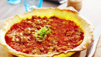 une bonne petite entrée accompagnée de salade verte ou de salade de tomates