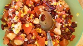 Superbe cette salade !!!  Mettez des haricots pour changer des recette classiques !