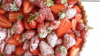 TARTE AUX FRAISES MAISON