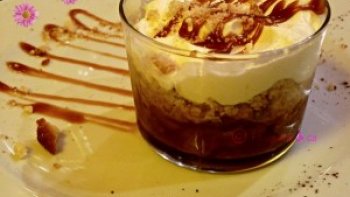 Dessert croquant et fondant à la fois. Un vrais délice de gourmand