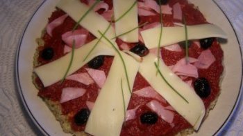 Cette Pizza peu calorique, permettra au gourmand dans reprendre sans ce soucier de leur ligne.