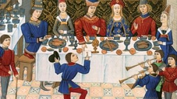 Repas de Famille, comme au moyes âge.